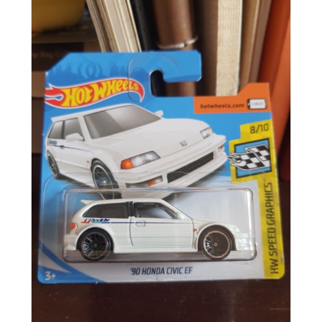 Hot Wheels '90 Honda Civic EF / DOHC Vtec (Neu und originalverpackt) in