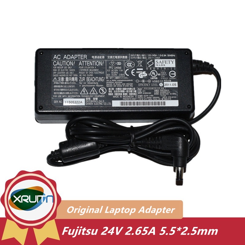 Alimentatore Fujitsu AC/DC - Modello SEB80N2-24.0 - 24 V - 2,5 A - 60 W - Foto 5