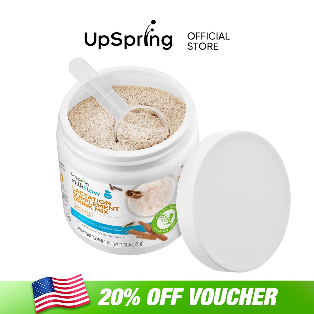Upspring Milk Booster Fenugreek and Blessed Thistle Lactation