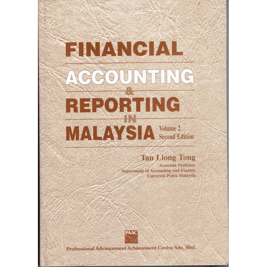 READY STOCK - FINANCIAL ACCOUNTING & REPORTING IN MALAYSIA VOLUME 2 2ND ...
