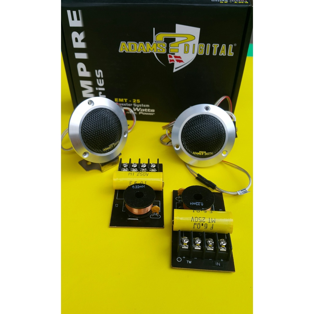 Adams Digital Empire Series EMT-25 dome tweeter 150W (with additional ...