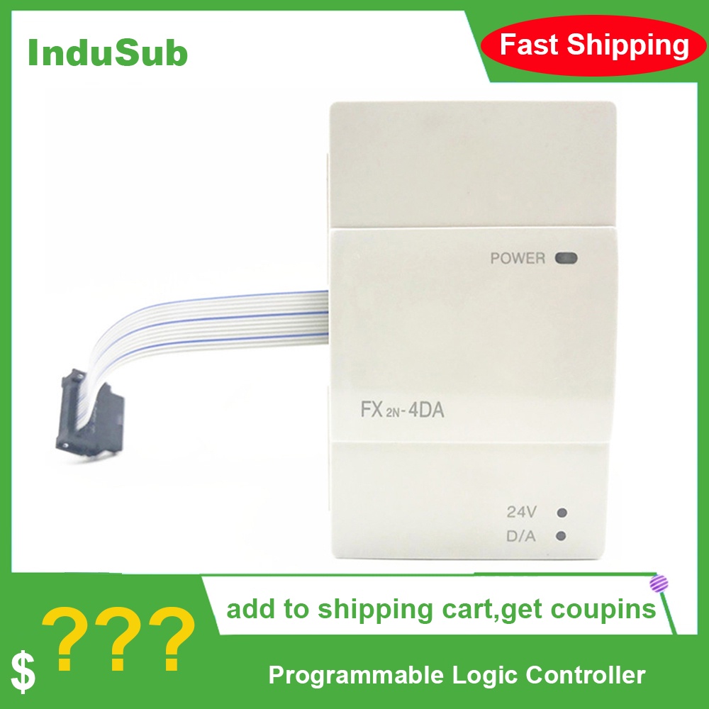 SZ FX2N4AD Programmable Logic Controller FX2N 4AD PT PLC Analog Input