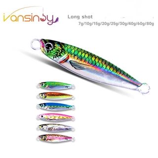 Fishing Jig Lure 20g/30g/40g/60g Deep Sea Fishing Lure Slow