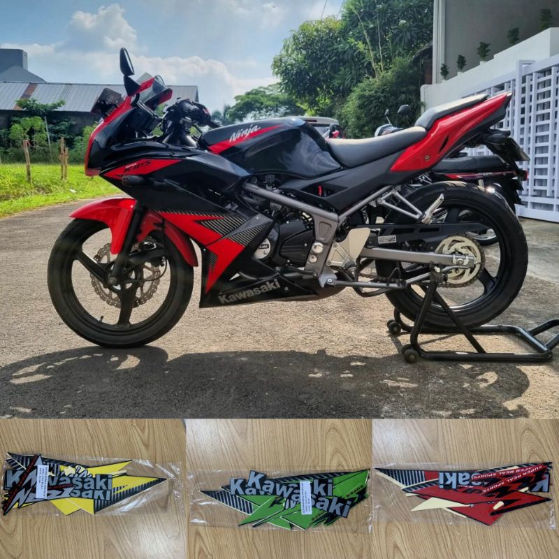 KAWASAKI Standard Striping Ninja RR new 2014 original Ninja RR sticker ...