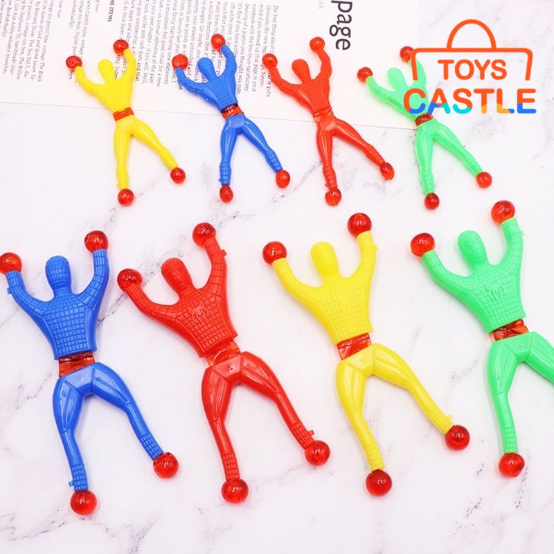 Climbing sticky best sale man toy