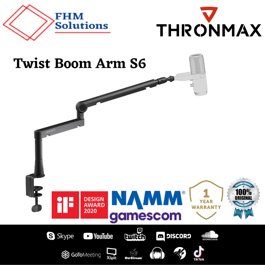 THRONMAX Caster S1PRO S1 S2, Zoom Boom S3, Phantom Boom S4, Twist S6
