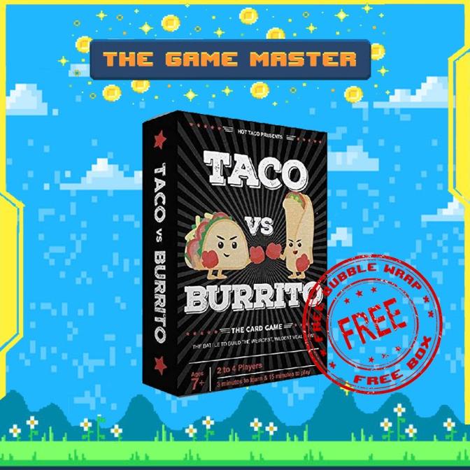 Taco VS Burrito Board Game NEW Shopee Malaysia