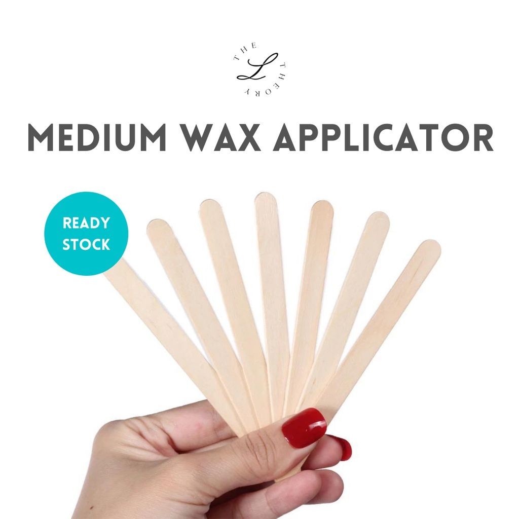 10pcs Medium Wax Applicator Waxing Spatula Shopee Malaysia