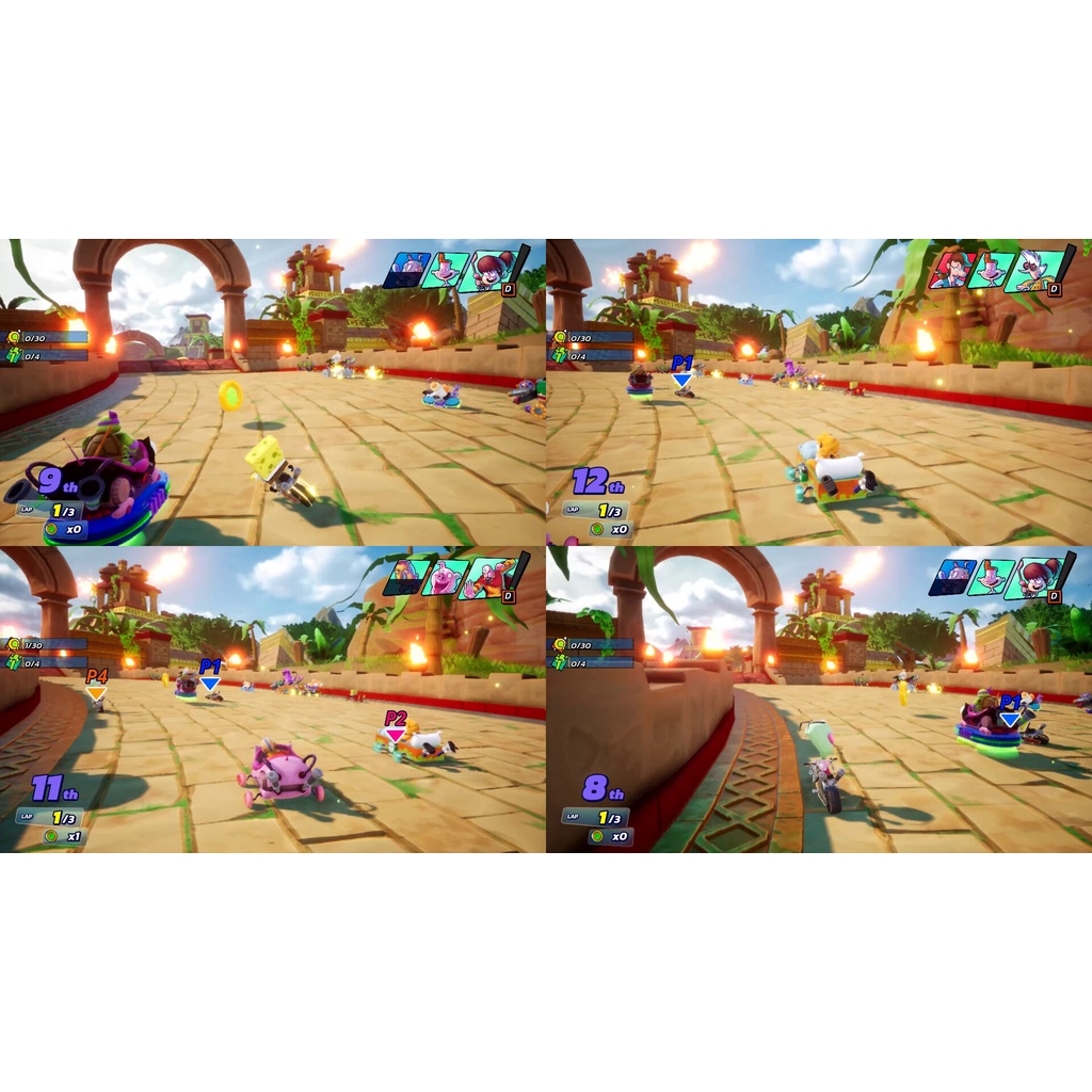 Nintendo Switch Nickelodeon Kart Racers 3 Slime Speedway(English ...