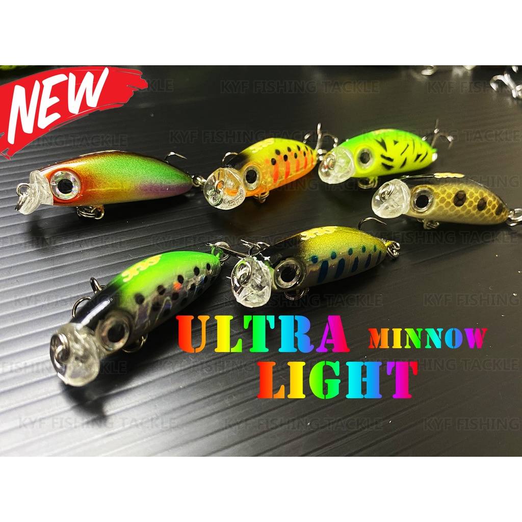MINI LURE ULTRA LIGHT GAME PB SEBARAU MINI MINNOW K114 Shopee