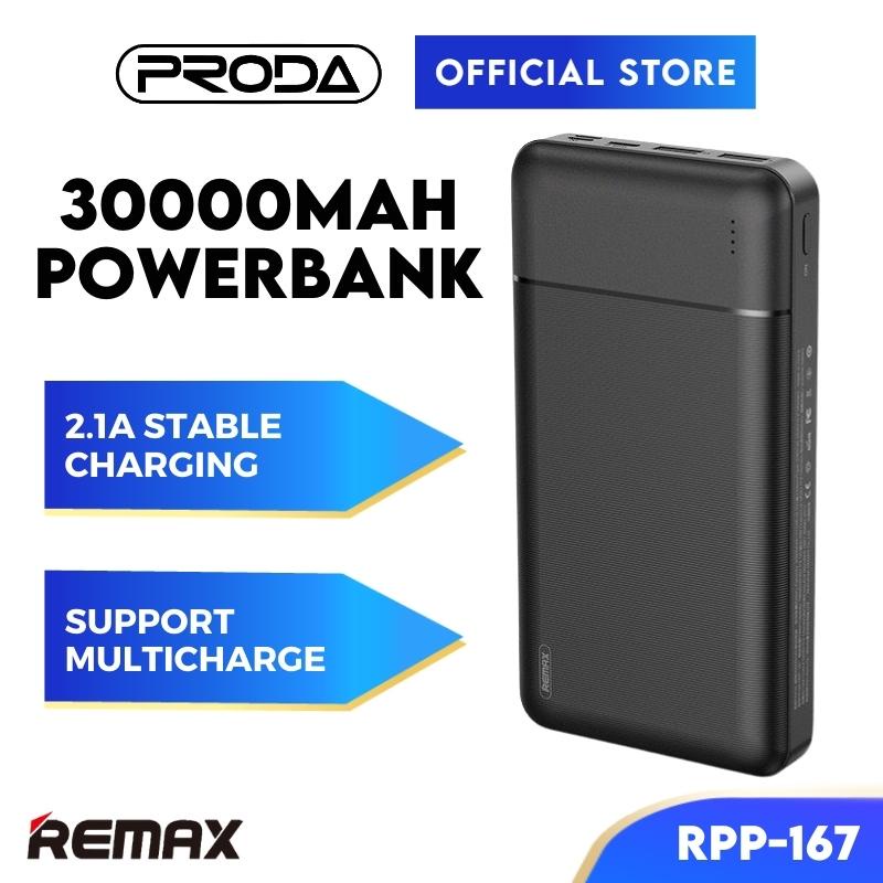 REMAX Powerbank 30000mAh Powerbank Portable Powerbank Remax 2.1A Dual ...