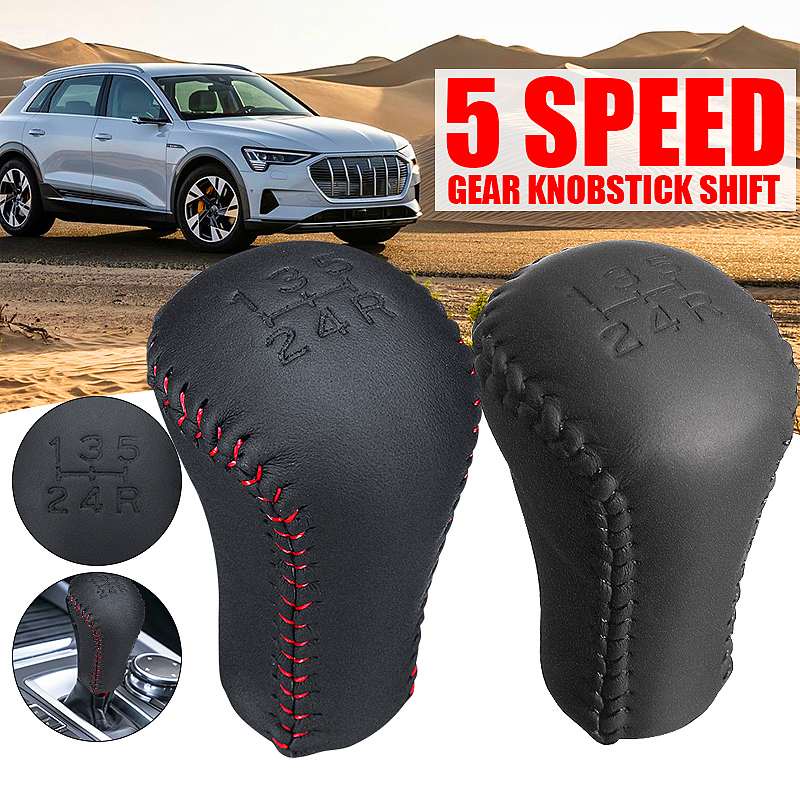 Universal Shift Knob Leather Car Gear Shift Lever Knob Stick For Toyota