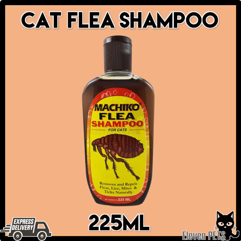Machiko Cat Flea Shampoo 225ml Anti Flea Pet Grooming Pet Shampoo Shampu Kucing Syampu kutu Anti kutu Cat Shopee Malaysia