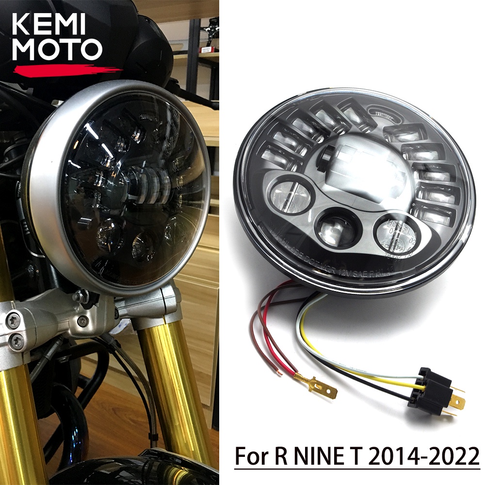 7'' LED Headlight Projector for BMW R NINE T RNINET R9T R1200 2014-2022 ...