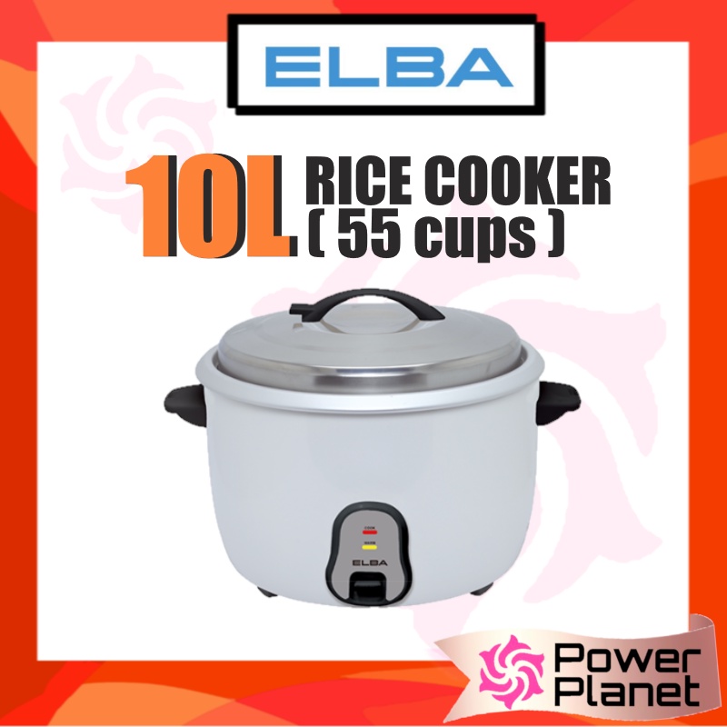 Elba 10L Rice Cooker ECRCM1026(WH) / Trio Commercial TRC10L 10L TRC10L Extra Large (Cook