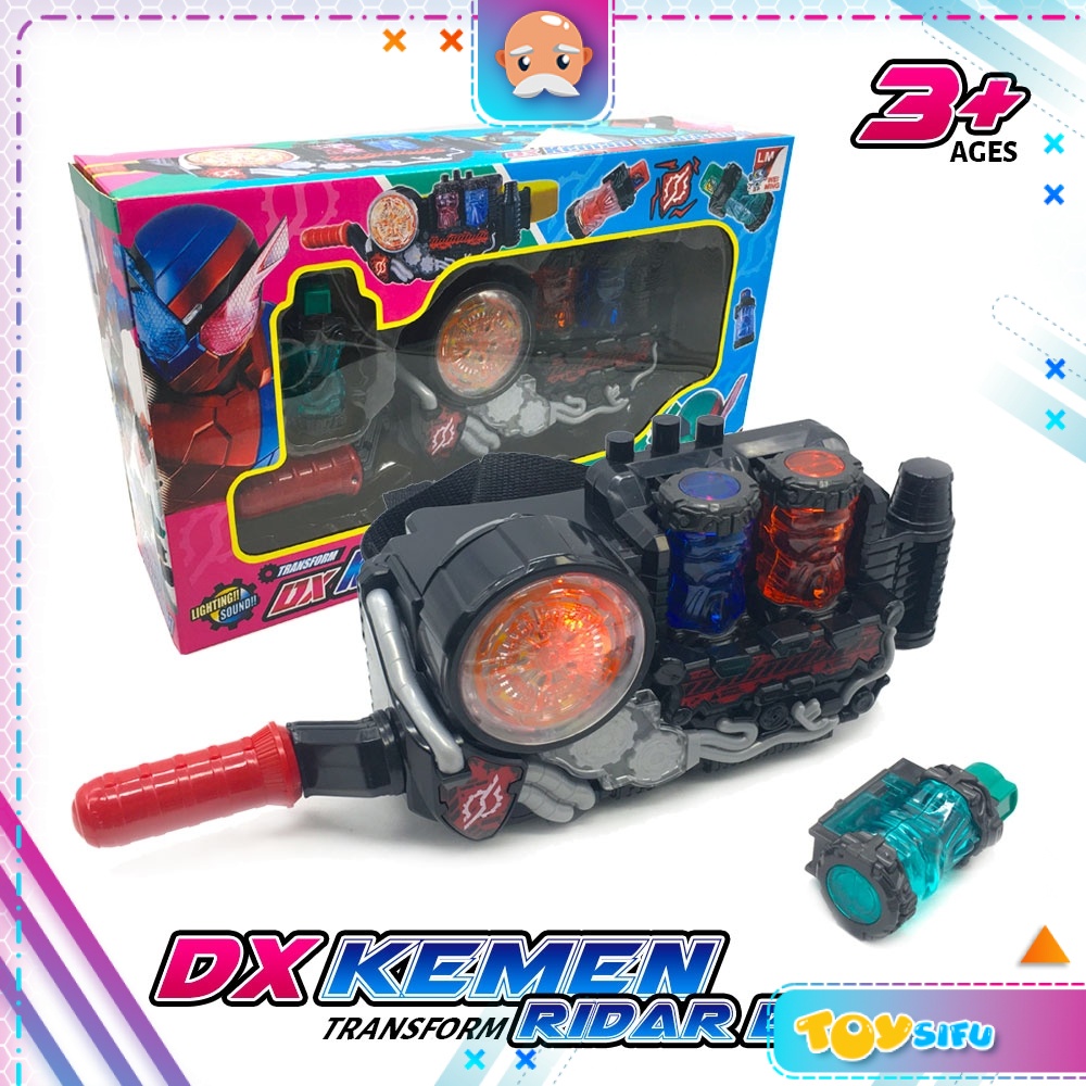 TOYSIFU Kamen Rider Transform DX Keman Ridar Build Henshin Transform ...