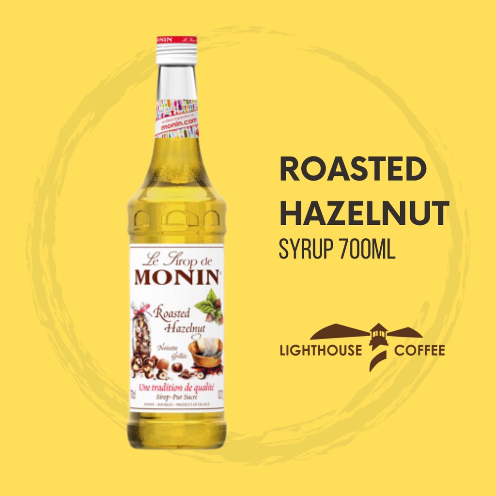 [ MONIN NUTTY ] Syrup NUTS Selection 700ml Hazelnut, Roasted Hazelnut
