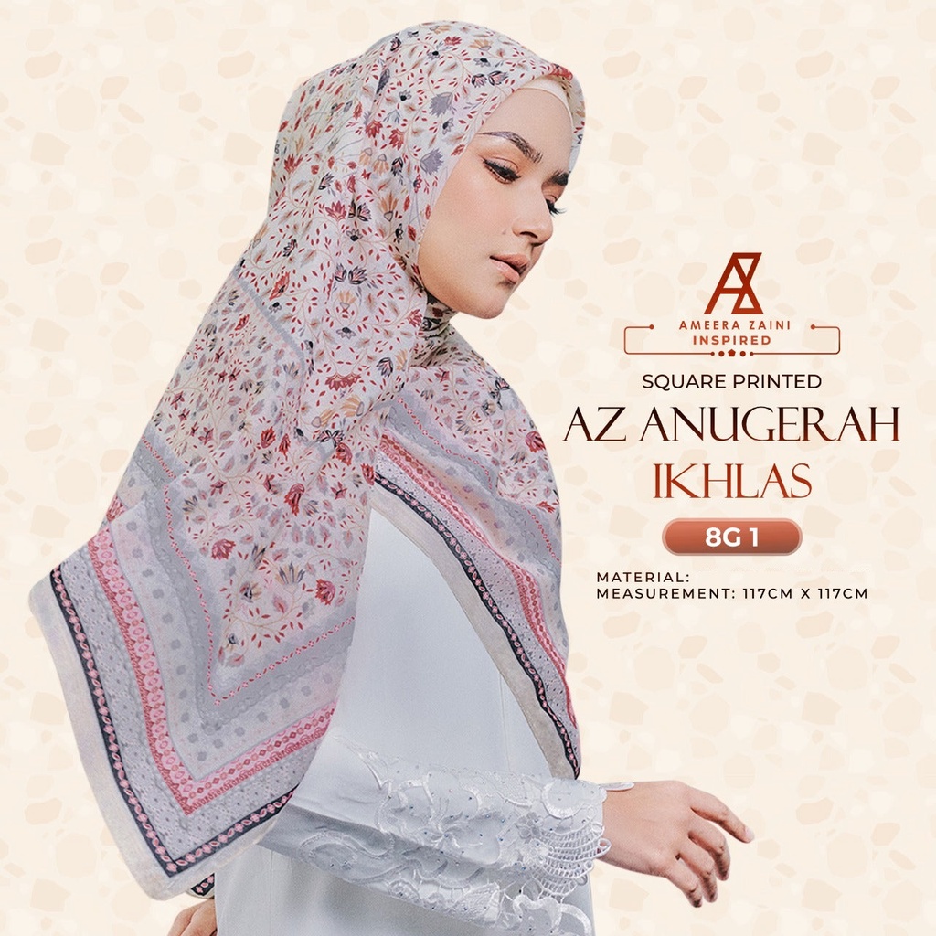 ⭐Ready Stock⭐Premium Quality Tudung Vietnam Inspired Ameera Zaini AZ ...