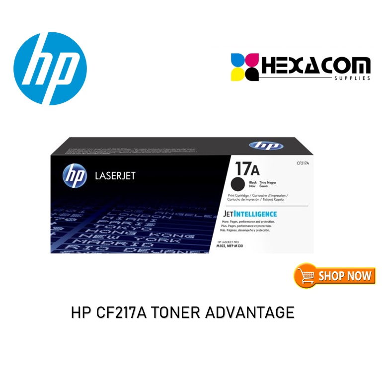 HP CF217A / 17A Black Original LaserJet Toner Cartridge | Shopee Malaysia