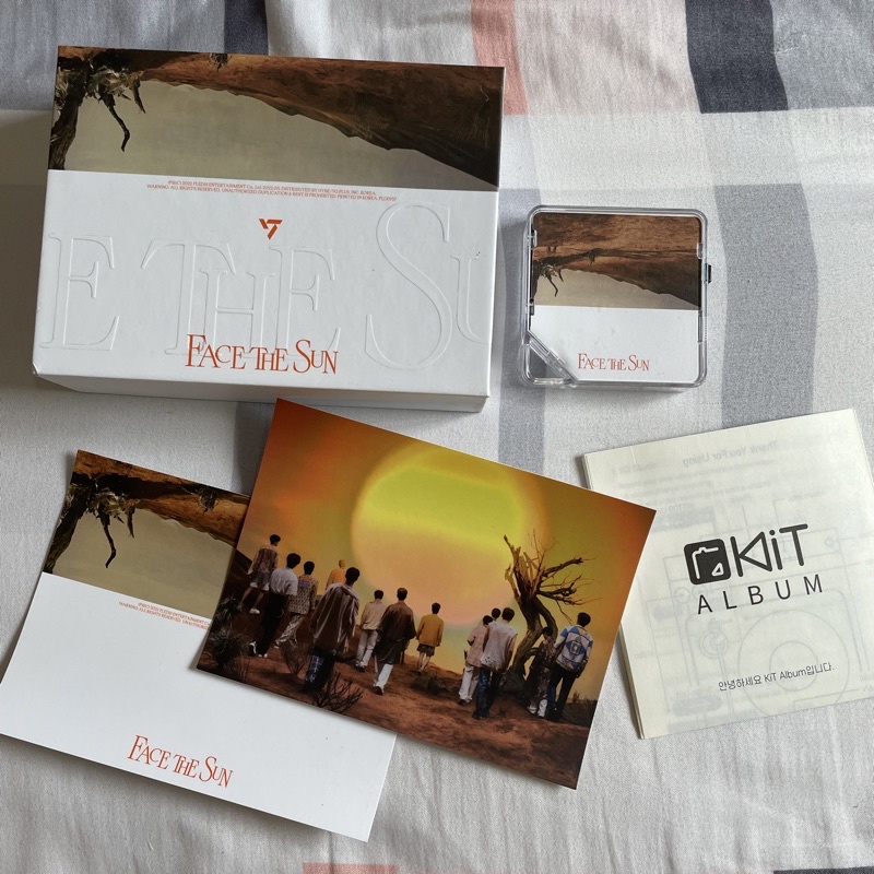 SEVENTEEN FACE THE SUN KIT POSTCARD SET KIHNO SCOUPS JEONGHAN
