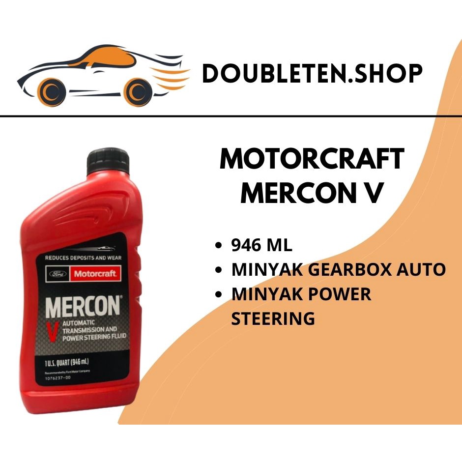 Ford Genuine Motorcraft Mercon V Automatic Transmission and Power