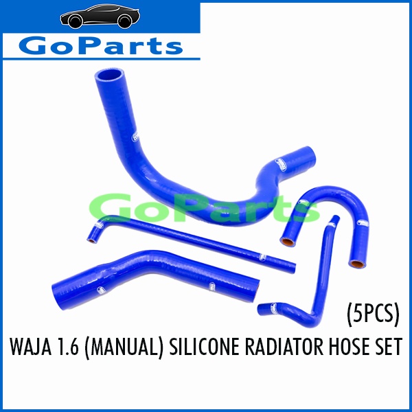 PROTON WAJA MMC RADIATOR HOSE SET COMPLETE AUTO MANUAL SILICONE SAMCO
