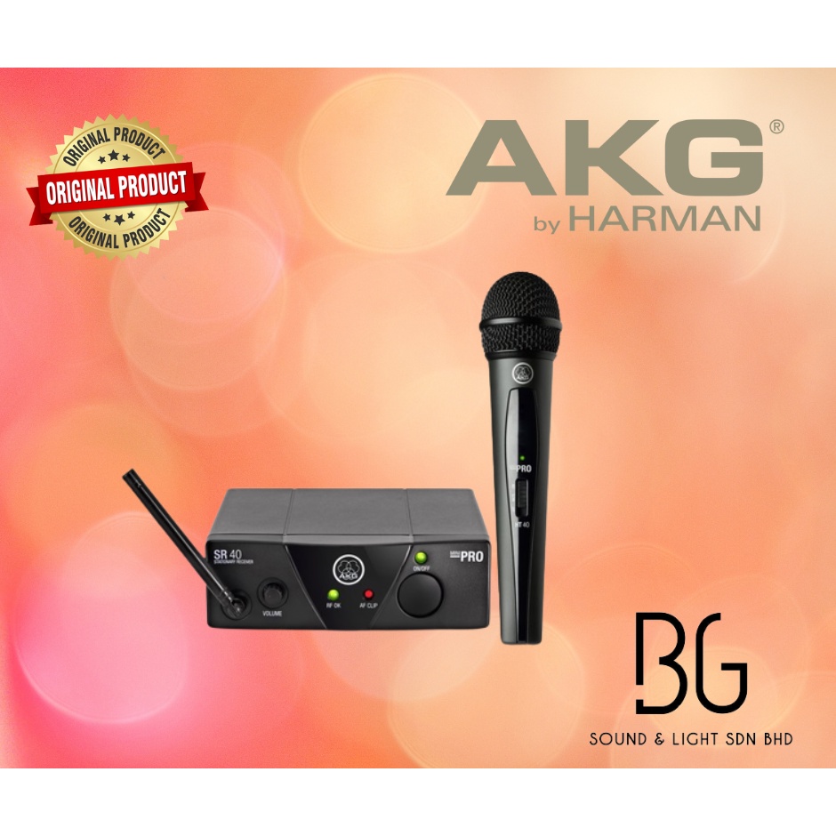 AKG WMS40 Mini Vocal Set | Shopee Malaysia