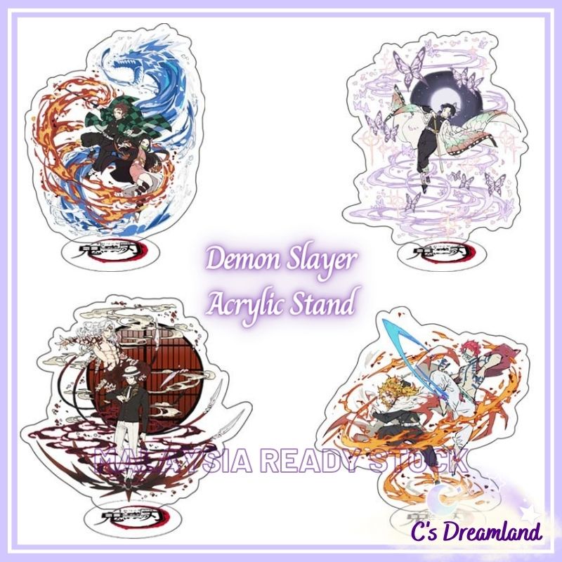 C'S DREAMLAND Demon Slayer Character Acrylic Stand 15cm Demon Slayer ...