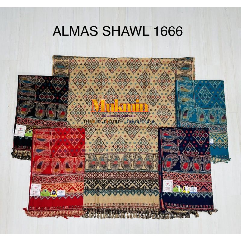 Rida Almas Kain Cotton High Quality 1666 New Design | Shopee Malaysia