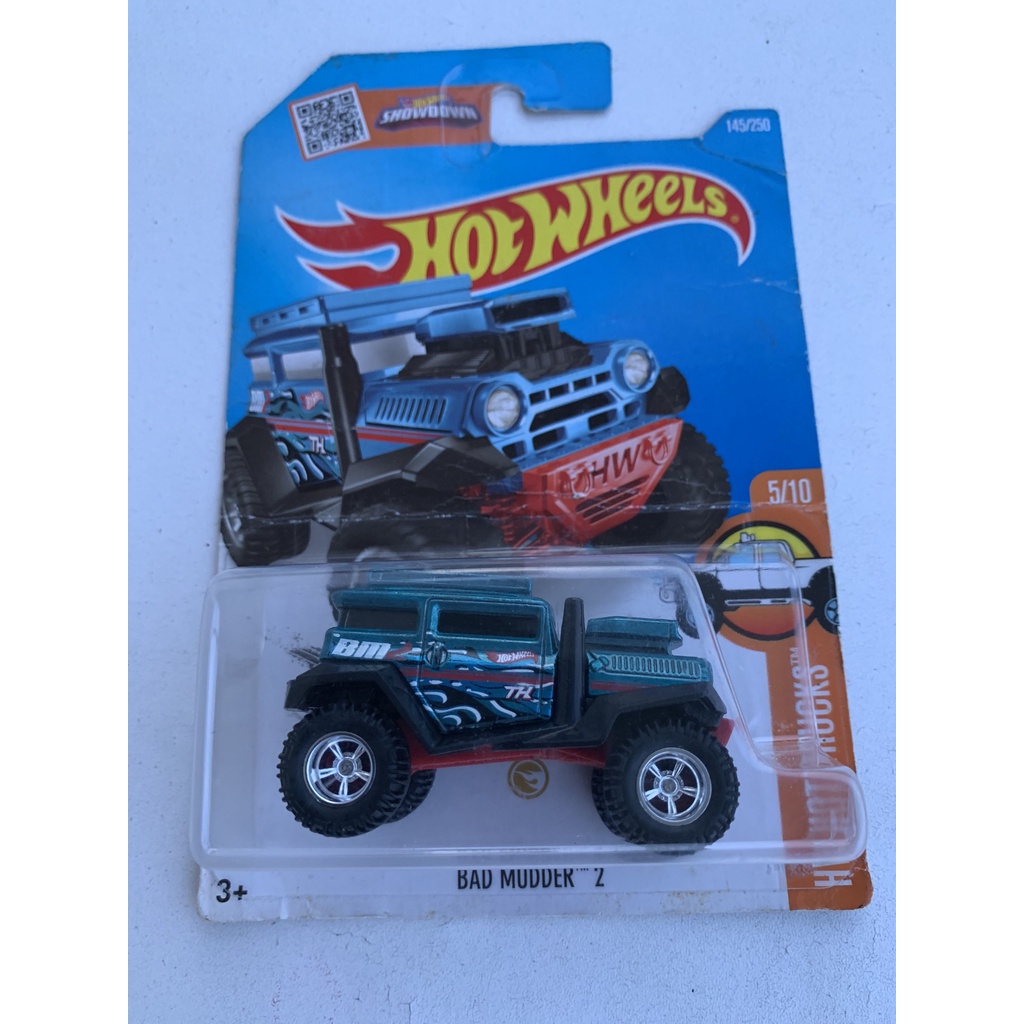 Hot Wheels Bad Mudder 2 (Super Treasure Hunt) Shopee Malaysia