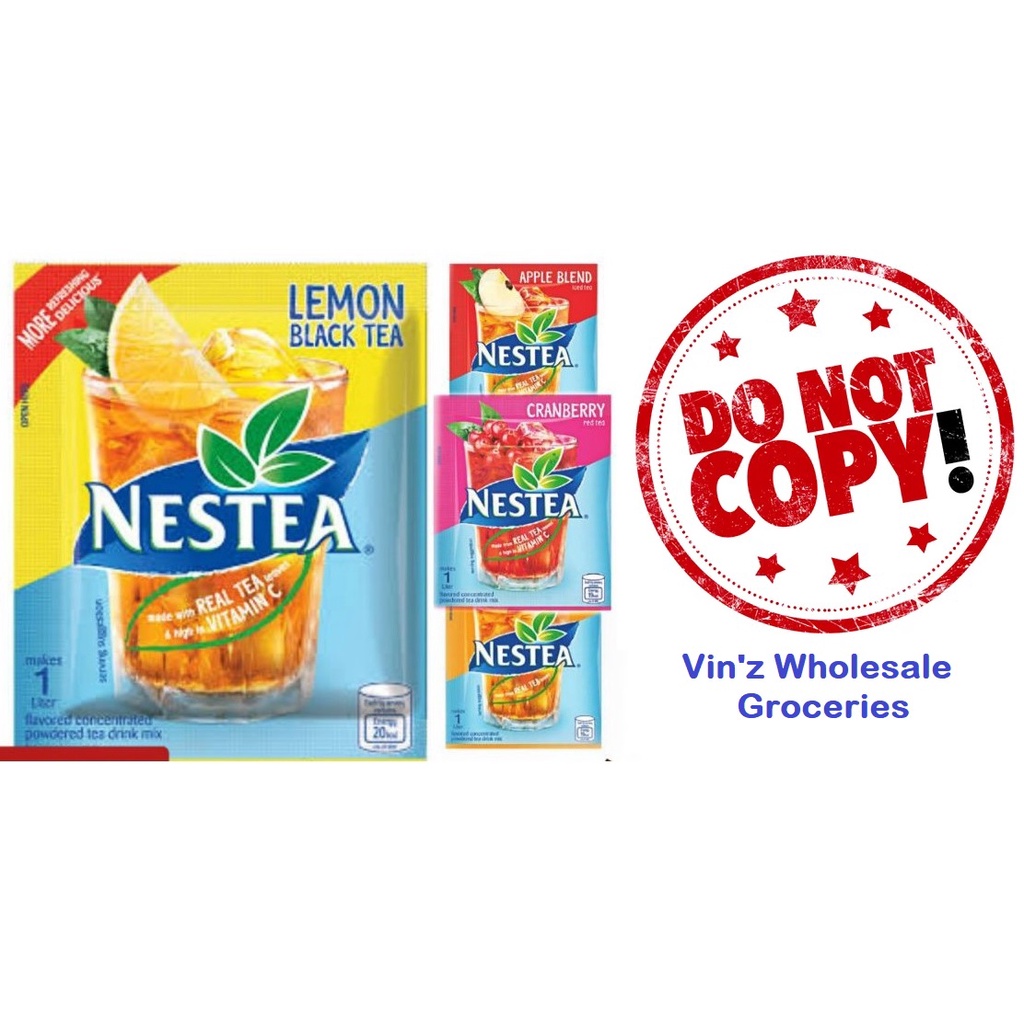 NESTEA Iced Tea Powdered Juice 25g. ️BUY 1 FREE 1 ASSORTED ️ Shopee