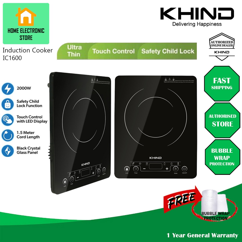 khind ic1600 induction cooker