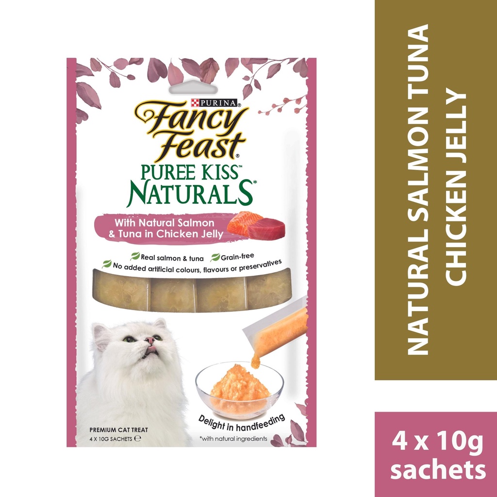 Fancy feast salmon on sale treats