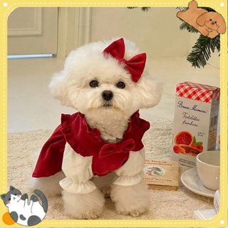 Cute Halloween Pet Costumes Dog Cat Kitten Puppy Dress Kawaii Pet Party  Clothes