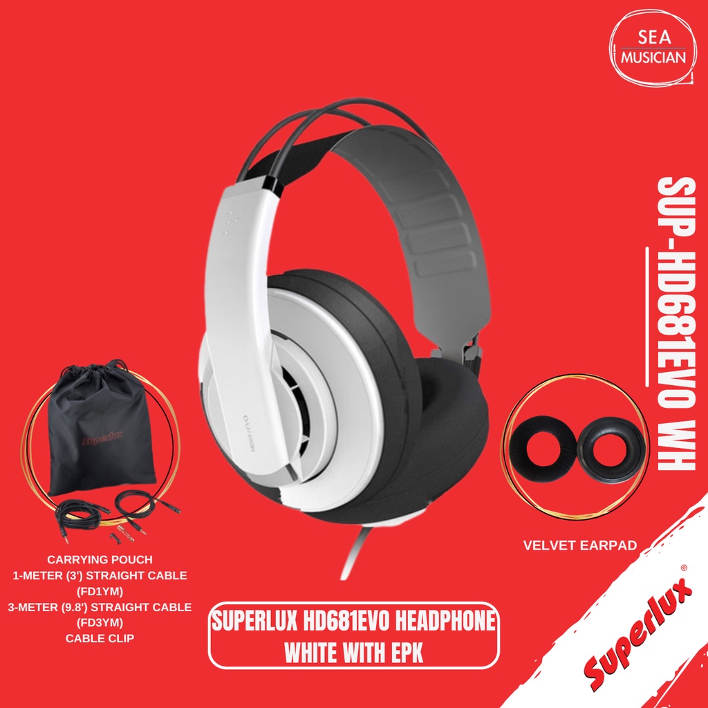 Superlux HD-662 BK Evo – Nederland
