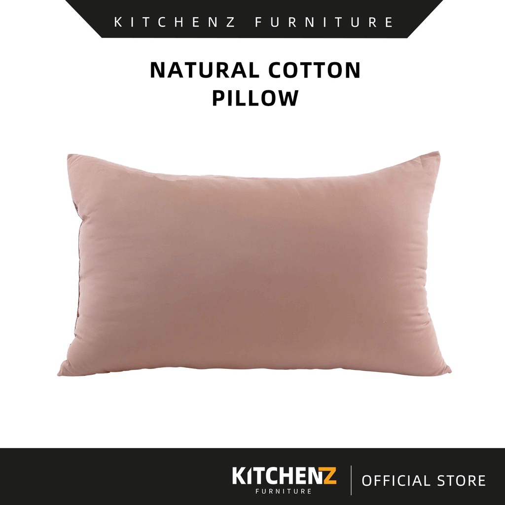 KUN Sabah Natural Cotton Pillow 100 Kekabu Bantal Kapok Tradisional
