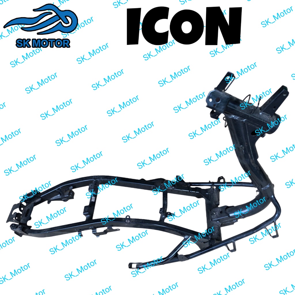 Honda ICON 110 Original Frame Body Frame Chassis Tulang Body Badan ...