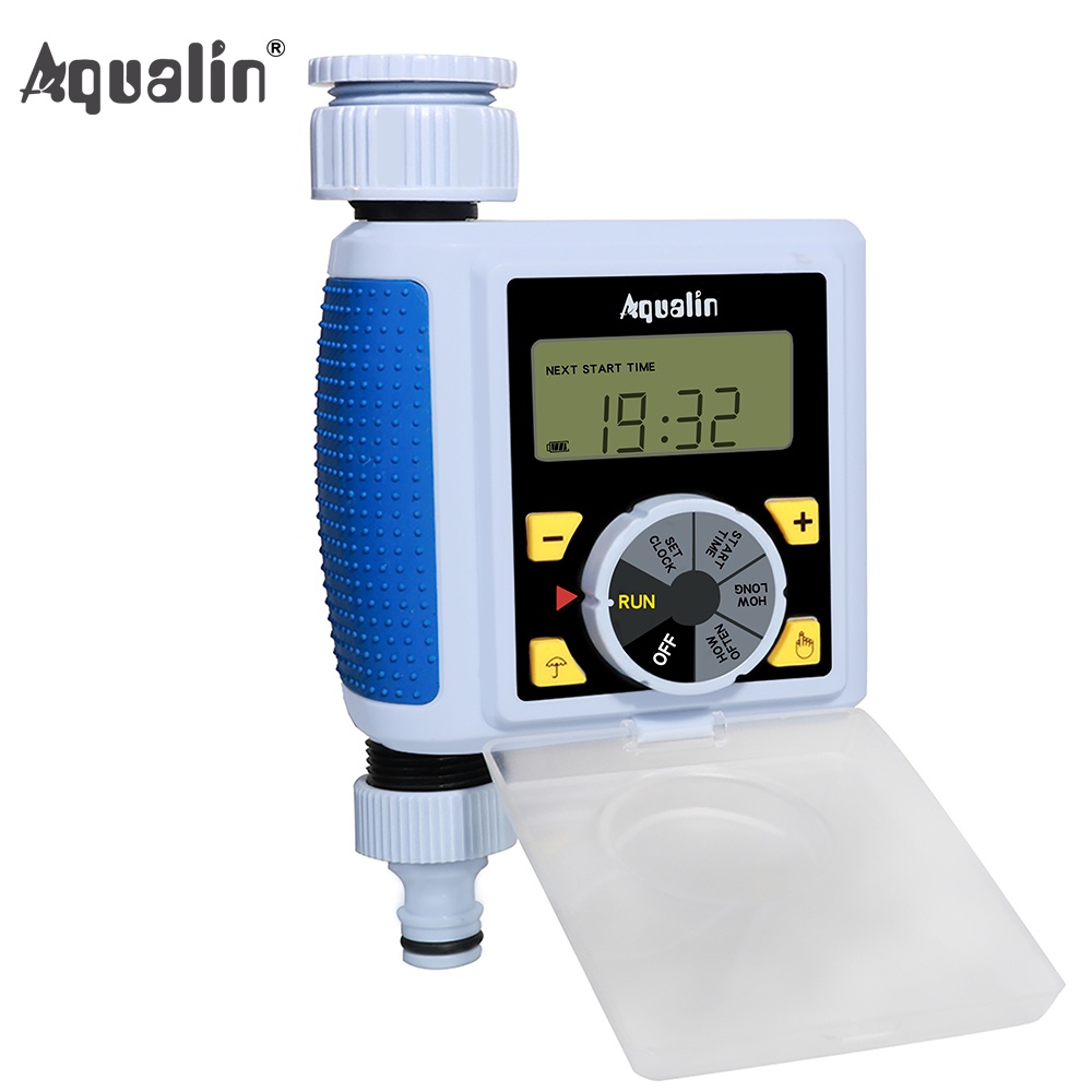 Aqualin Water Timer Big Dial&Large Screen LCD Automatic Electronic