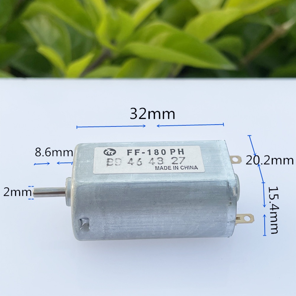 Mabuchi FF-180PH-2852 DC 2.4V 3.7V 4.2V 14000RPM Precious Metal Brush ...