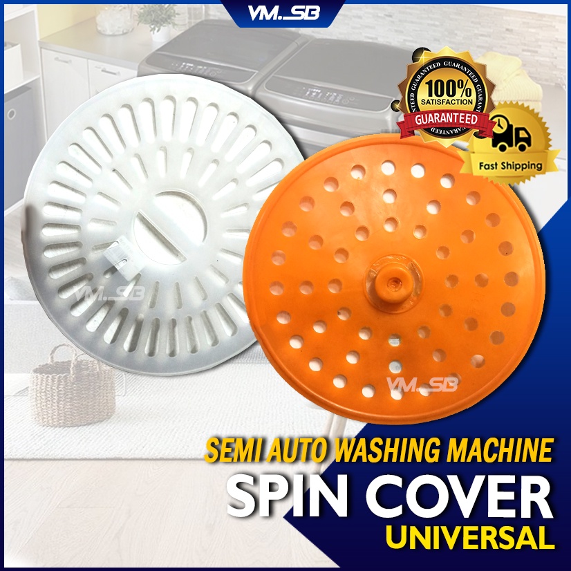 Universal Semi Auto Washing Machine Spin Cap Cover Penutup Tempat