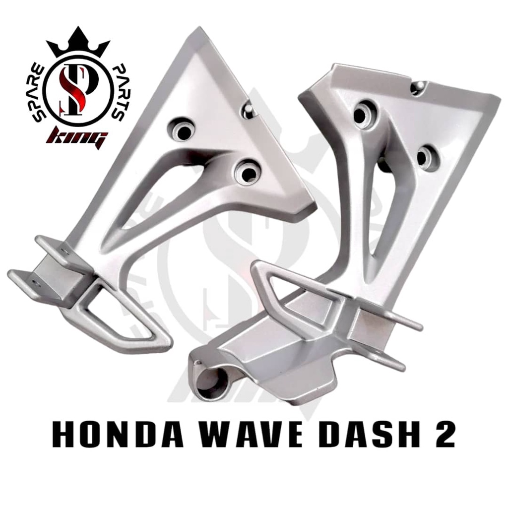 HONDA WAVE DASH 2 DASH FI DASH NEW RH LH FOOTREST BRACKET PEMIJAK PIJAK ...