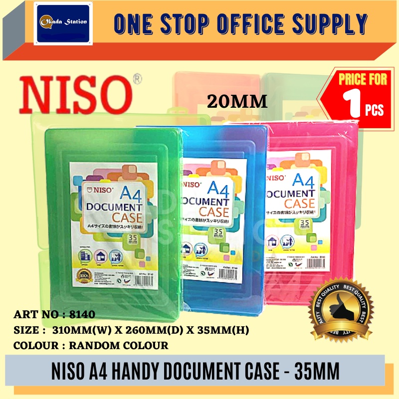 35MM A4 DOCUMENT HOLDER / DOCUMENT CASE / Fail A4 / Plastik Fail / Fail ...