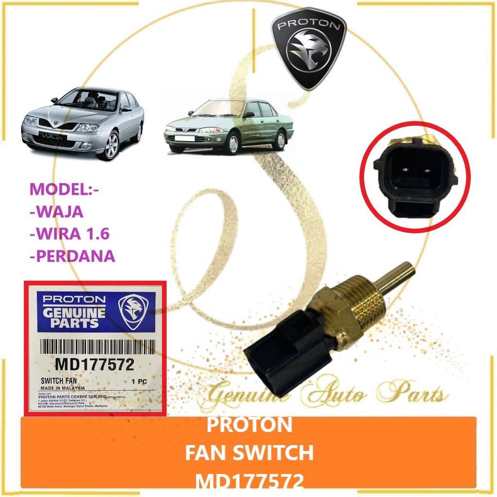 (100 ORIGINAL) PROTON COOLING FAN/THERMO TEMPERATURE SWITCH SENSOR