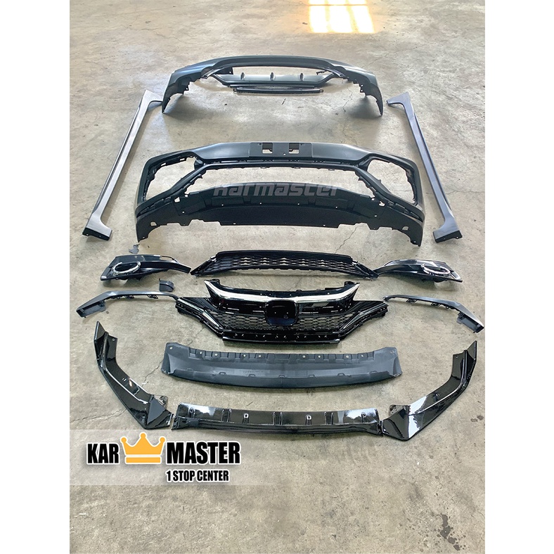 Honda Jazz FLRS GK5 Bodykit Bumper Set Shopee Malaysia