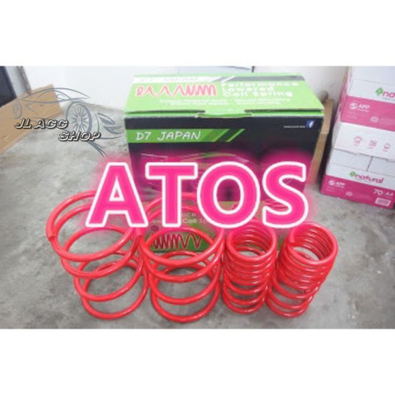 HYUNDAI ATOS D7 Japan Sport Lower Spring | Shopee Malaysia