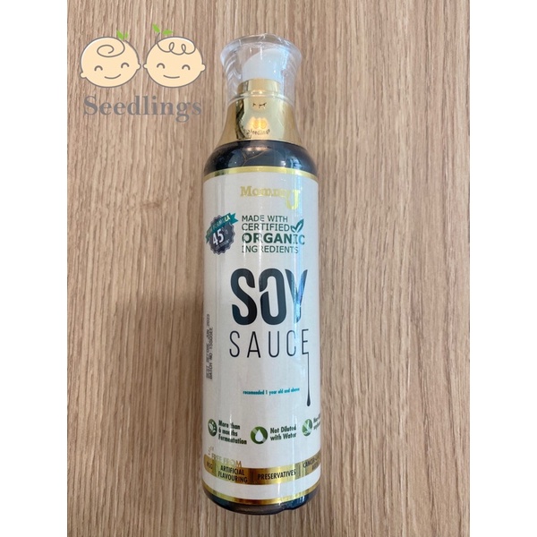 MommyJ Organic Soya Sauce for Kids 1 Year & Above (220ml) Expiry Date