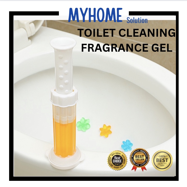 Toilet Bathroom Scrubble Bubble Cleaner Cleaning Toilet Gel Pushtype