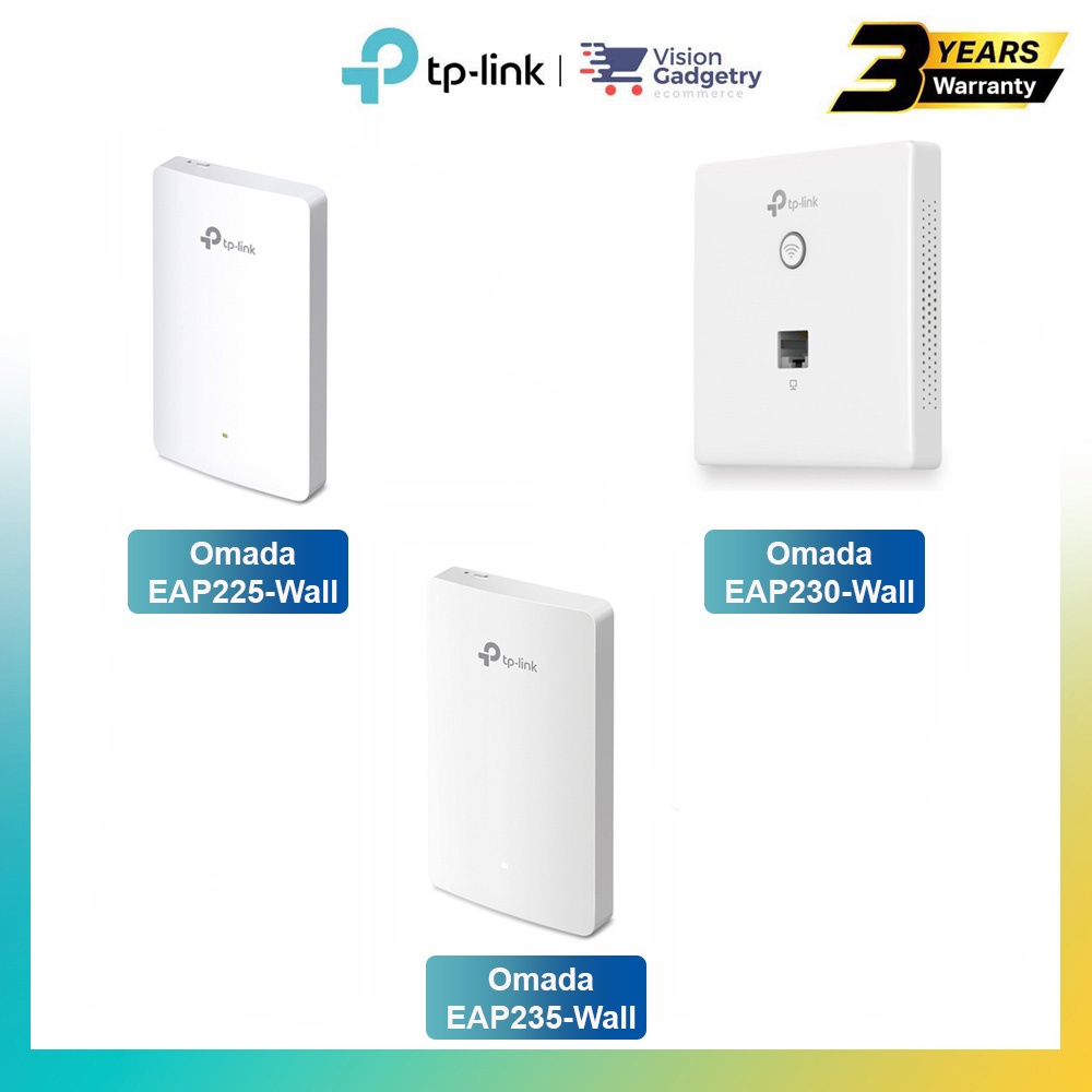 TPLink Omada EAP230Wall EAP235Wall AC1200 Wireless MUMIMO Gigabit