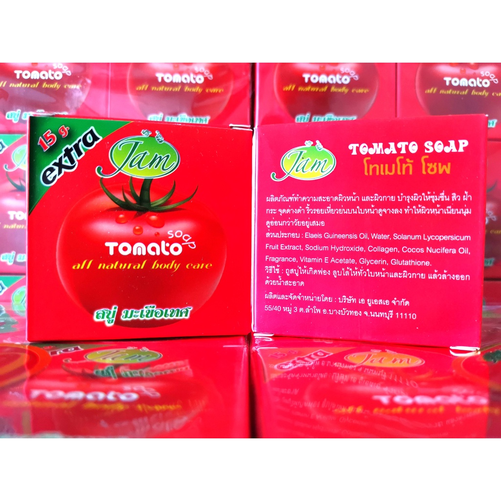 JAM Soap Tomato Sabun ORIGINAL Shopee Malaysia