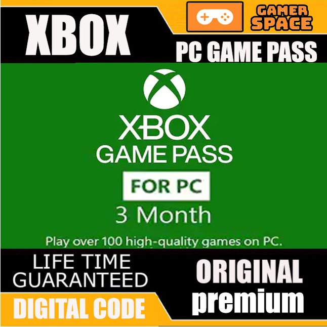 Xbox Game Pass 3 Month PC+EA + ( ANY REGION ) | Shopee Malaysia